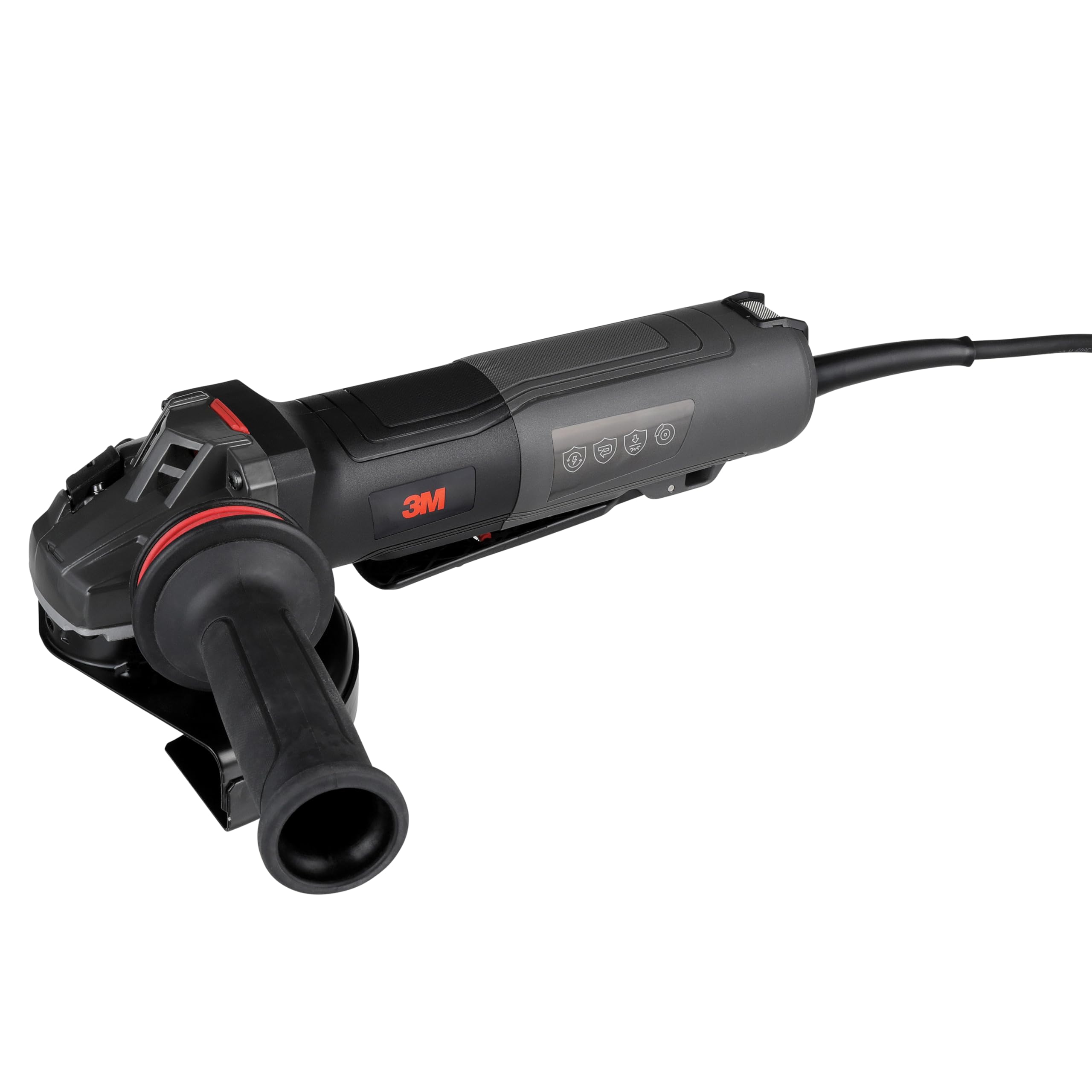 3M Electric Angle Grinder, 11129, VS, 4.5-5 in Paddle Switch, 13-Amp, 120V, for Cutting, Grinding, Polishing and Rust Removal,1 EA